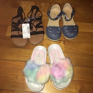 Children’s place 3 pairs of toddler shoes